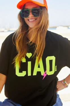 Hammill & Co Ciao Tee In Black