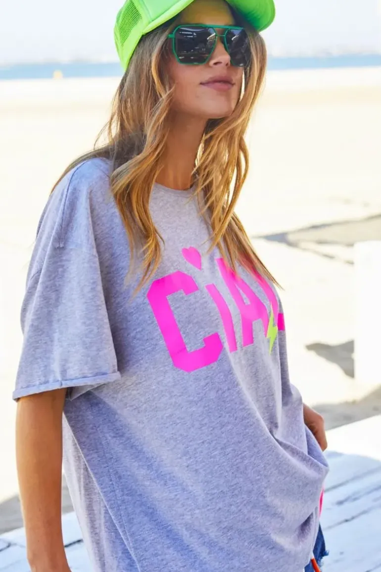 Hammill & Co Ciao Tee In Grey