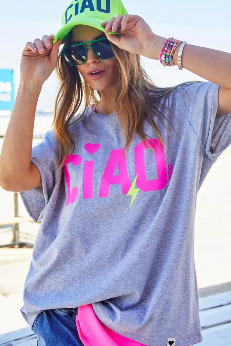 Hammill & Co Ciao Tee In Grey