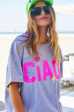 Hammill & Co Ciao Tee In Grey