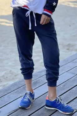 Hammill & Co Retro 76 Track Pant In Navy