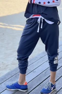 Hammill & Co Retro 76 Track Pant In Navy