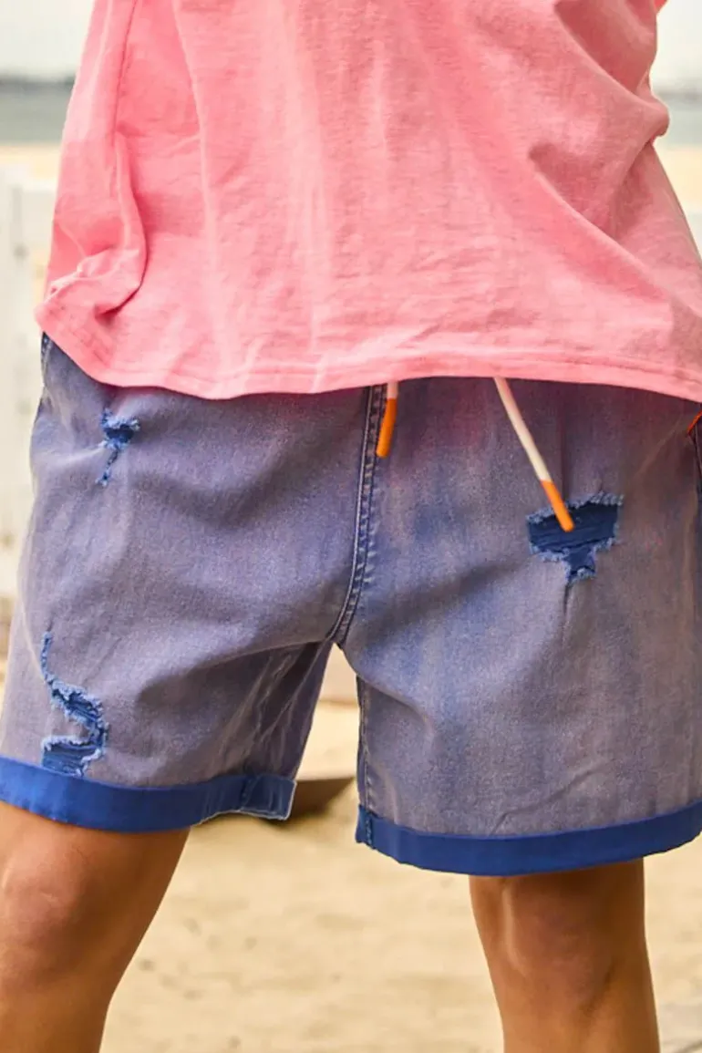Hammill & Co Vintage Blue Denim Short