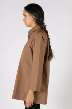 Harvey Shirt By Bagruu In Teak