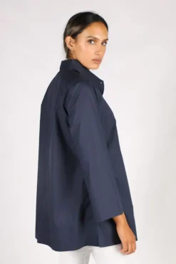 Harvey Shirt By Bagruu In Navy