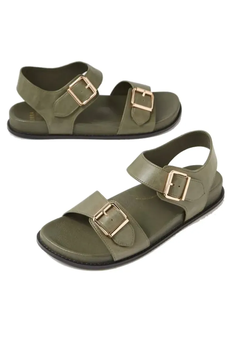 Hastice Sandal By Ziera In Olive
