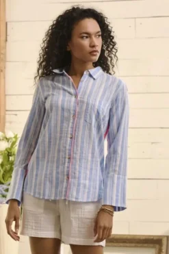 Hatley Cindy Shirt In Stripe