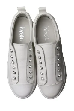 Hinako Pearl Sneaker In White