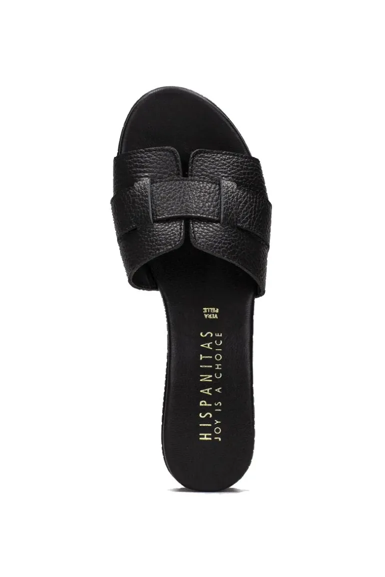 Hispanitas Plana Lola Slide In Black