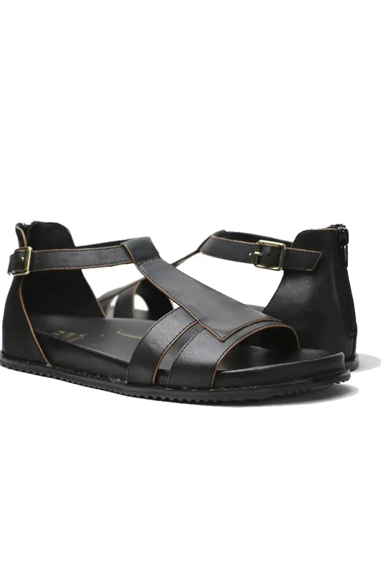 Honjo Sandal By Ziera In Black