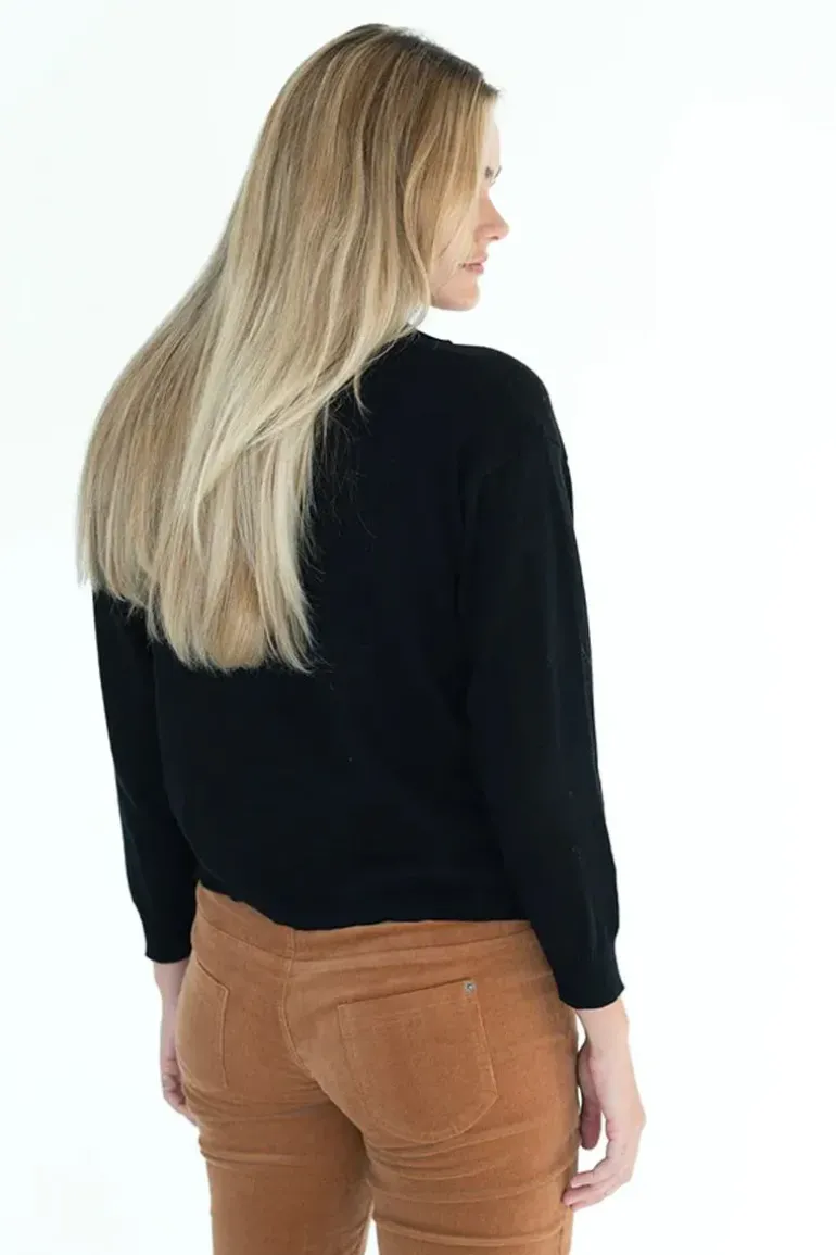 Humidity Bridgette Jumper In Black