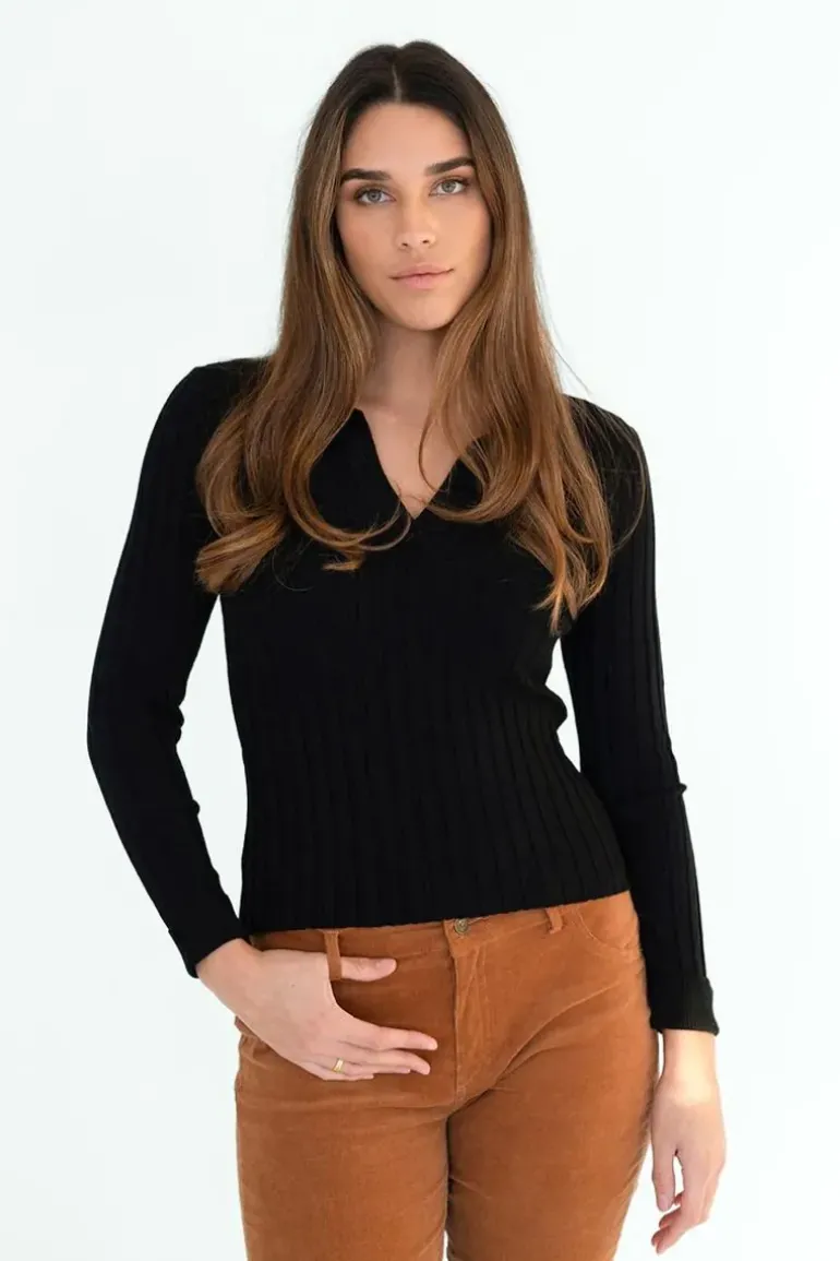 Humidity Elise Top In Black