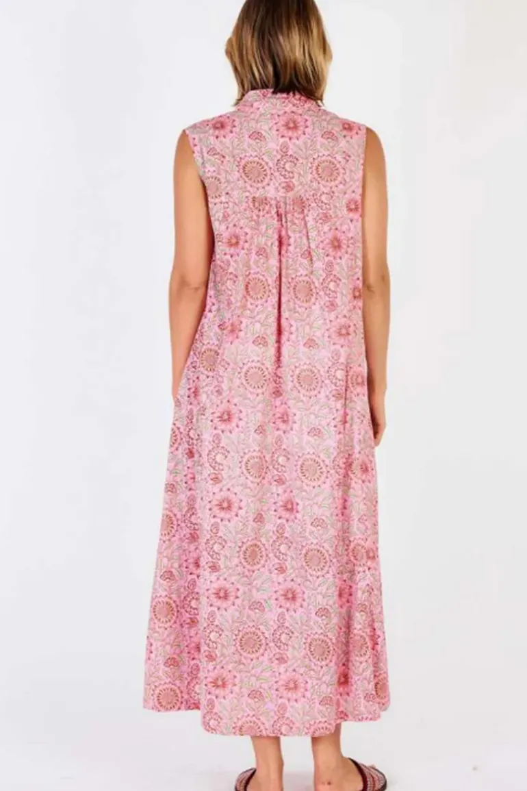 Ibisa San Diego Maxi Dress In Blossom