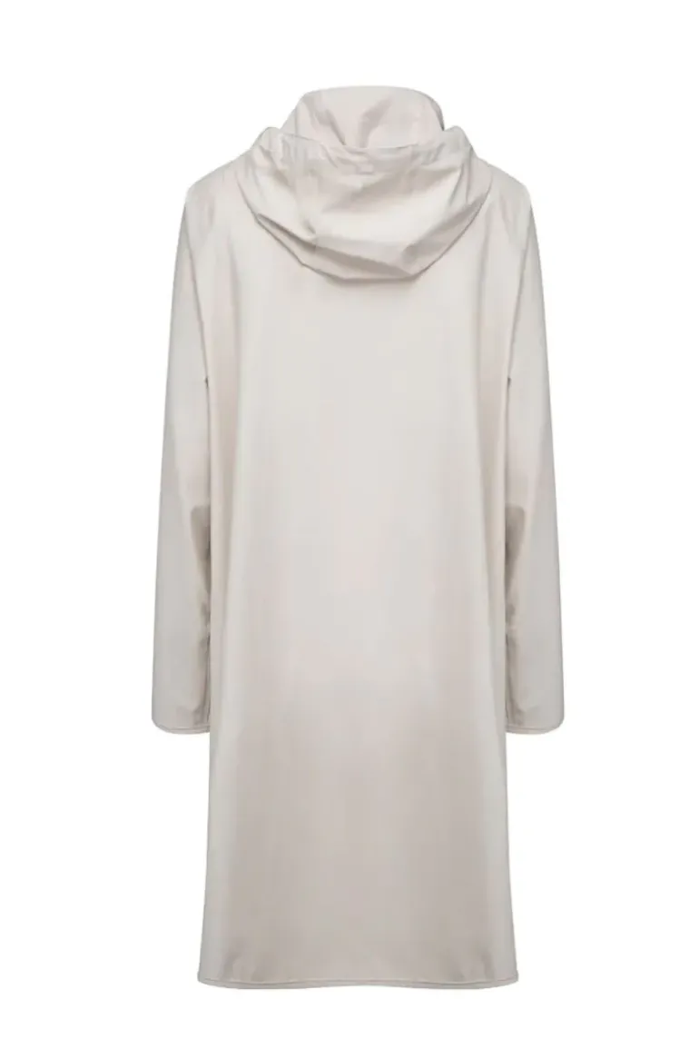 Ilse Jacobsen A Line Raincoat In Cream