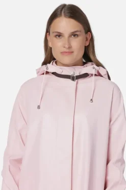 Ilse Jacobsen A Line Raincoat In Light Pink