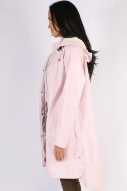 Ilse Jacobsen A Line Raincoat In Light Pink