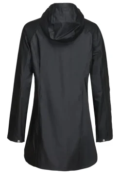 Ilse Jacobsen Classic Raincoat In Black