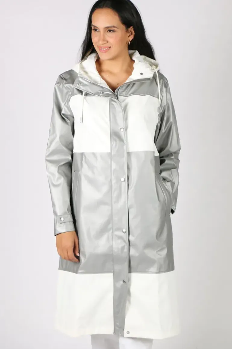 Ilse Jacobsen Silver Rain Jacket