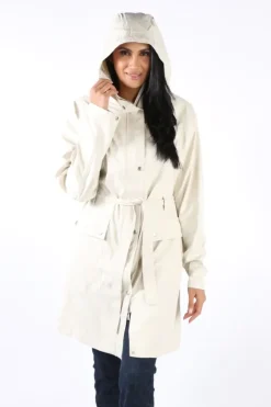 Ilse Jacobsen Trench Raincoat In Milk