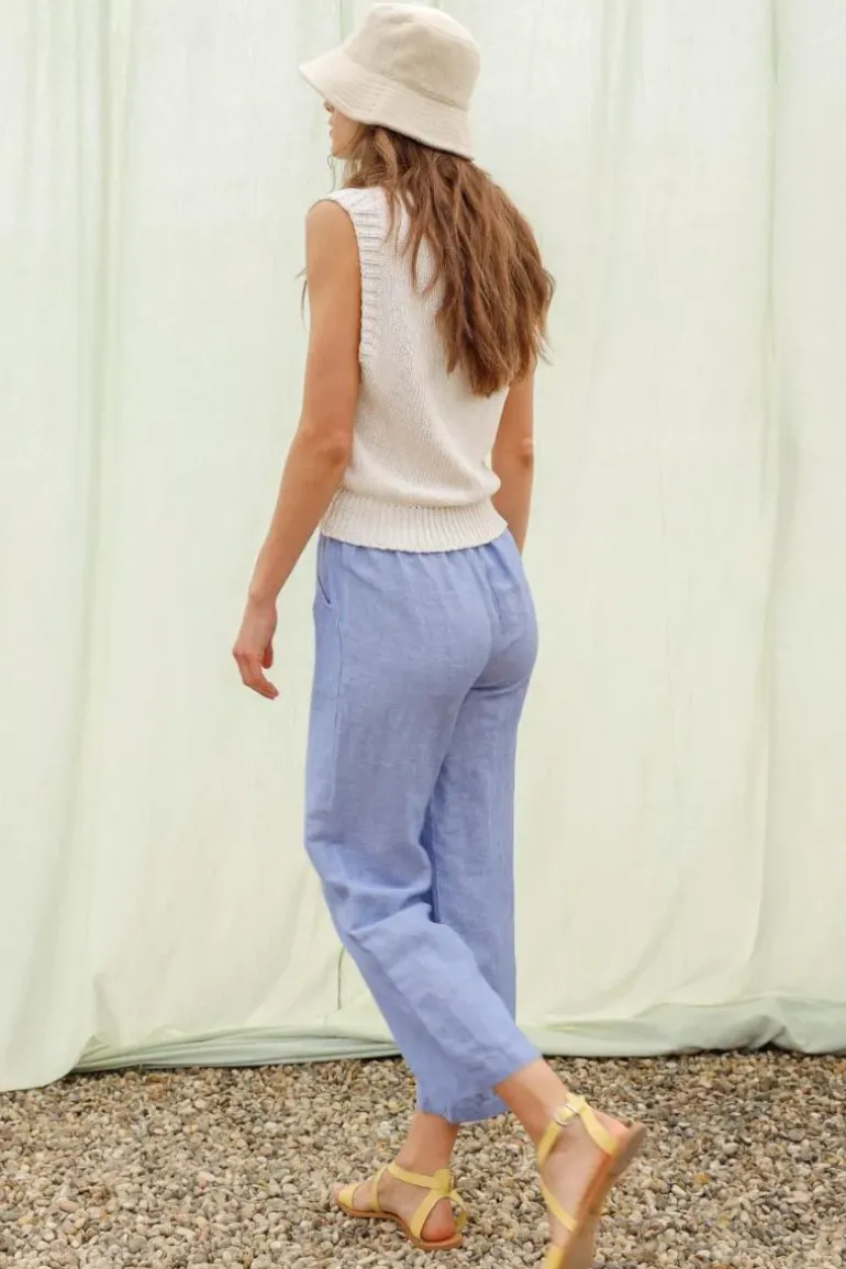 Indi & Cold Dany Pant In Blue