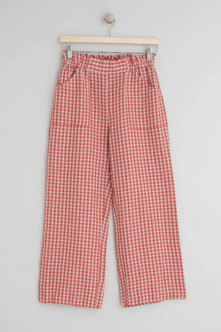 Indi & Cold Dany Pant In Red