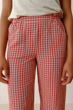 Indi & Cold Dany Pant In Red