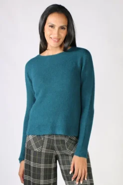 Indi & Cold Emily Knit Jumper In Slate