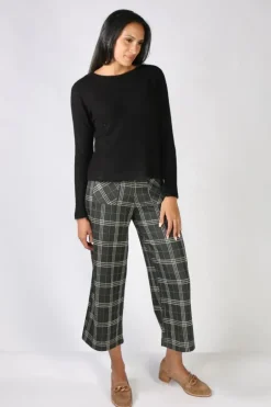 Indi & Cold Emily Knit Jumper In Black