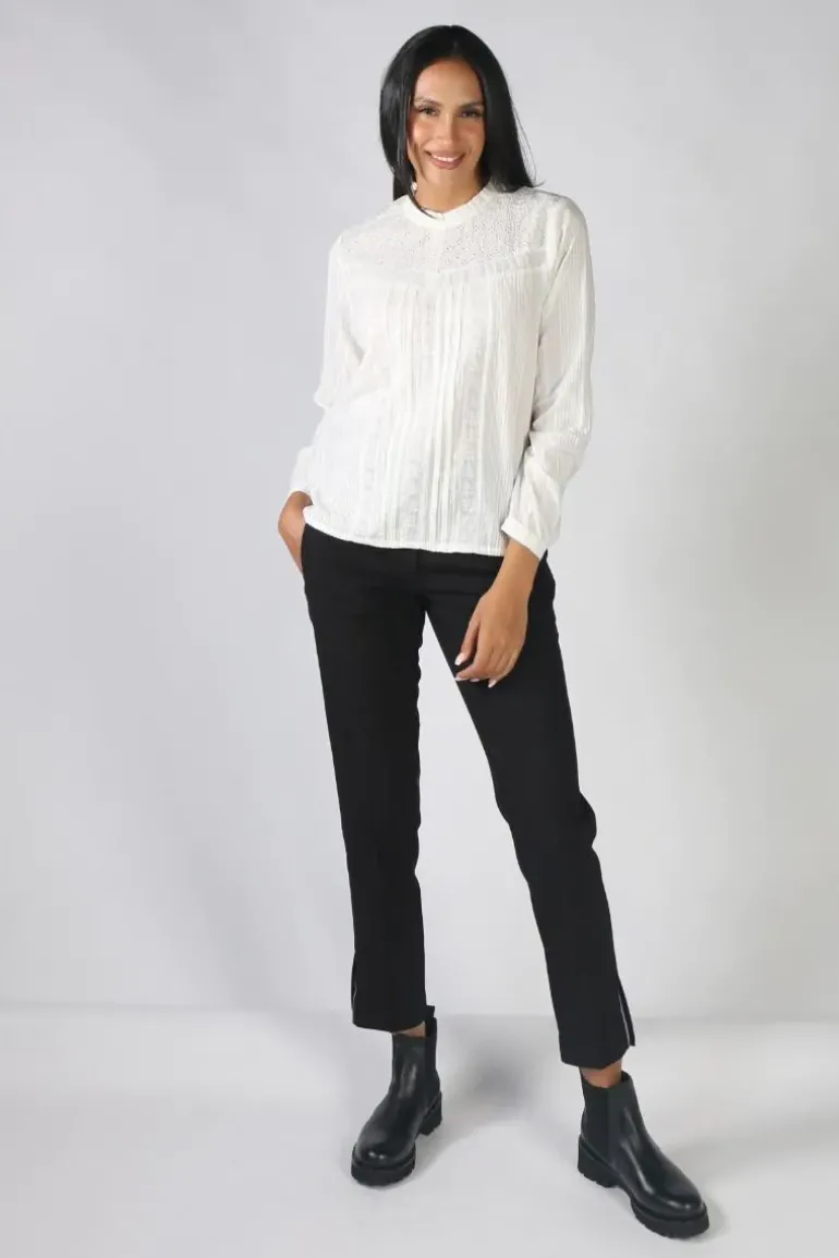Indi & Cold Ethnic Shirt In Beige