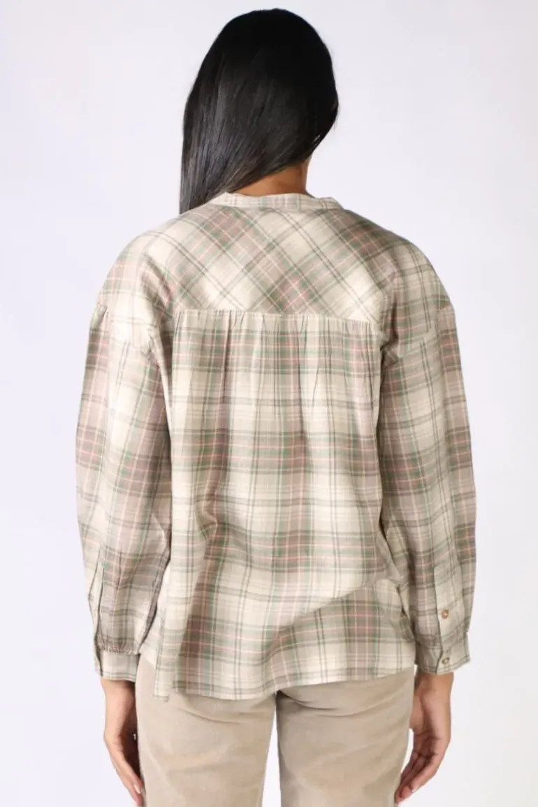 Indi & Cold Pixie Shirt In Beige