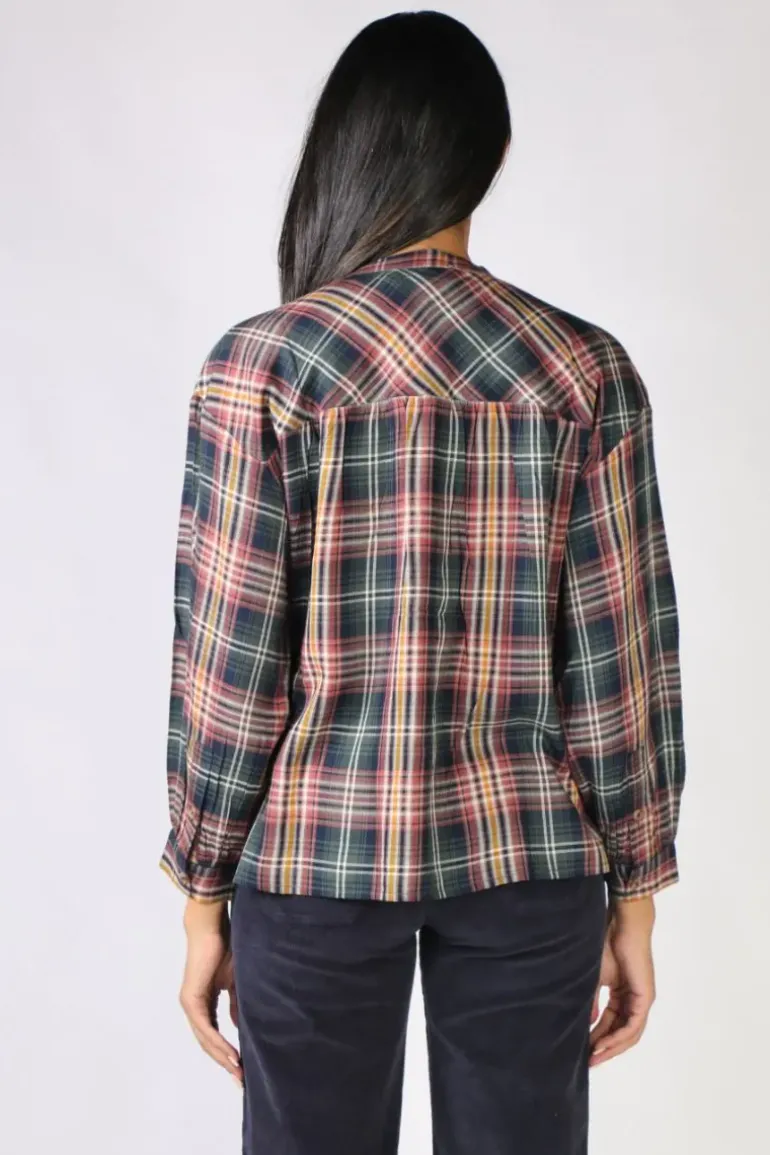 Indi & Cold Pixie Shirt In Navy
