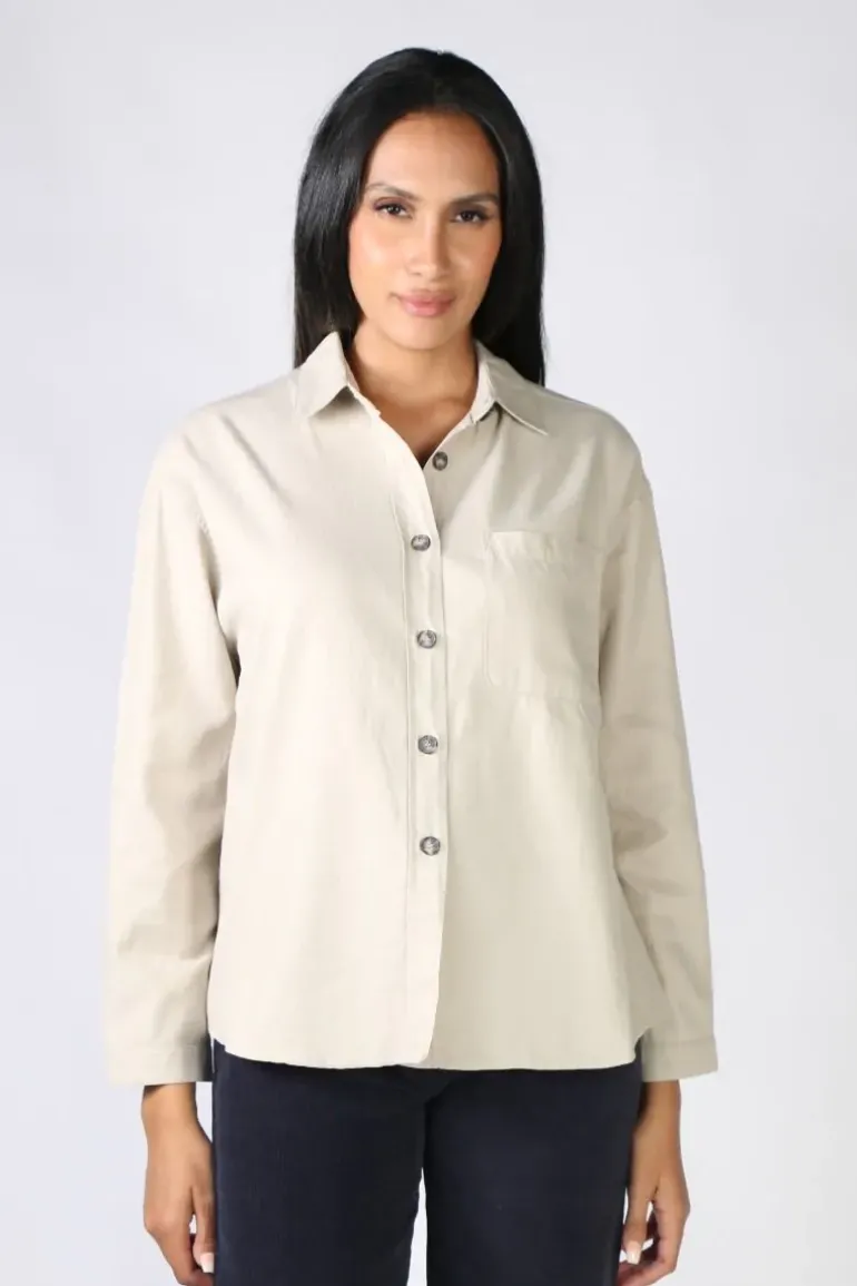 Indi & Cold Range Shirt In Stone