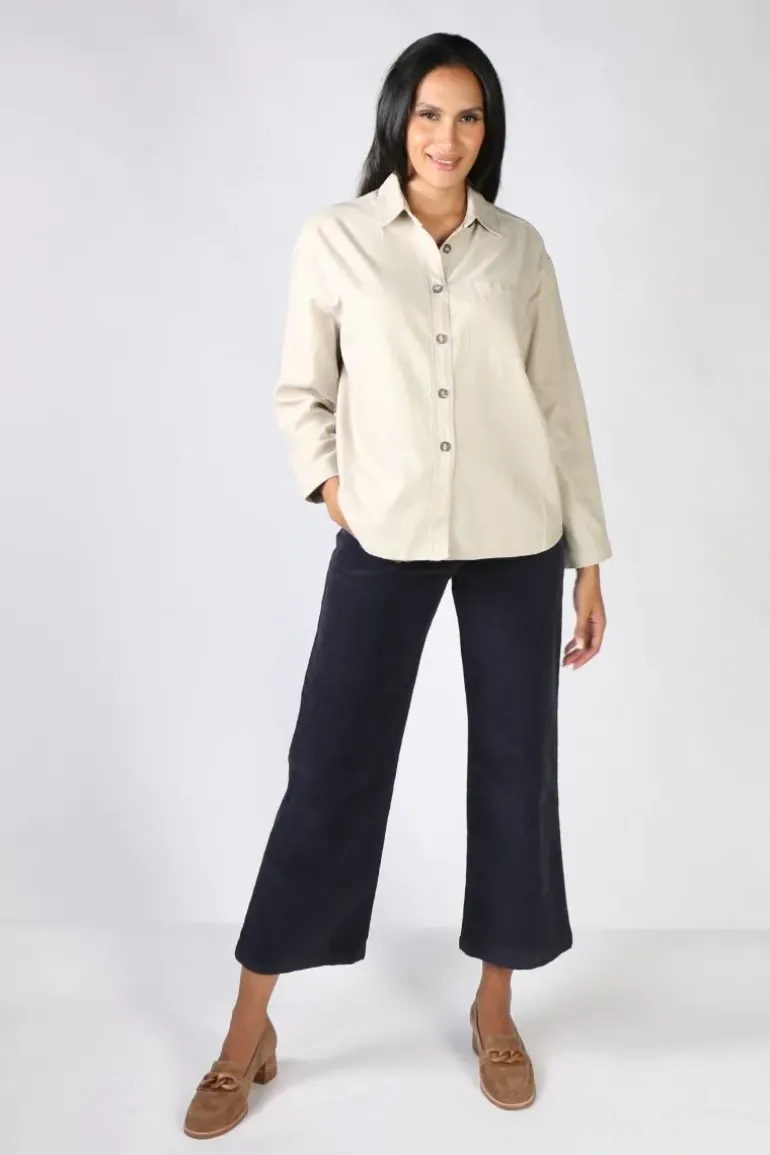 Indi & Cold Range Shirt In Stone