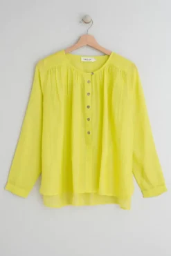 Indi & Cold Vera Shirt In Lime