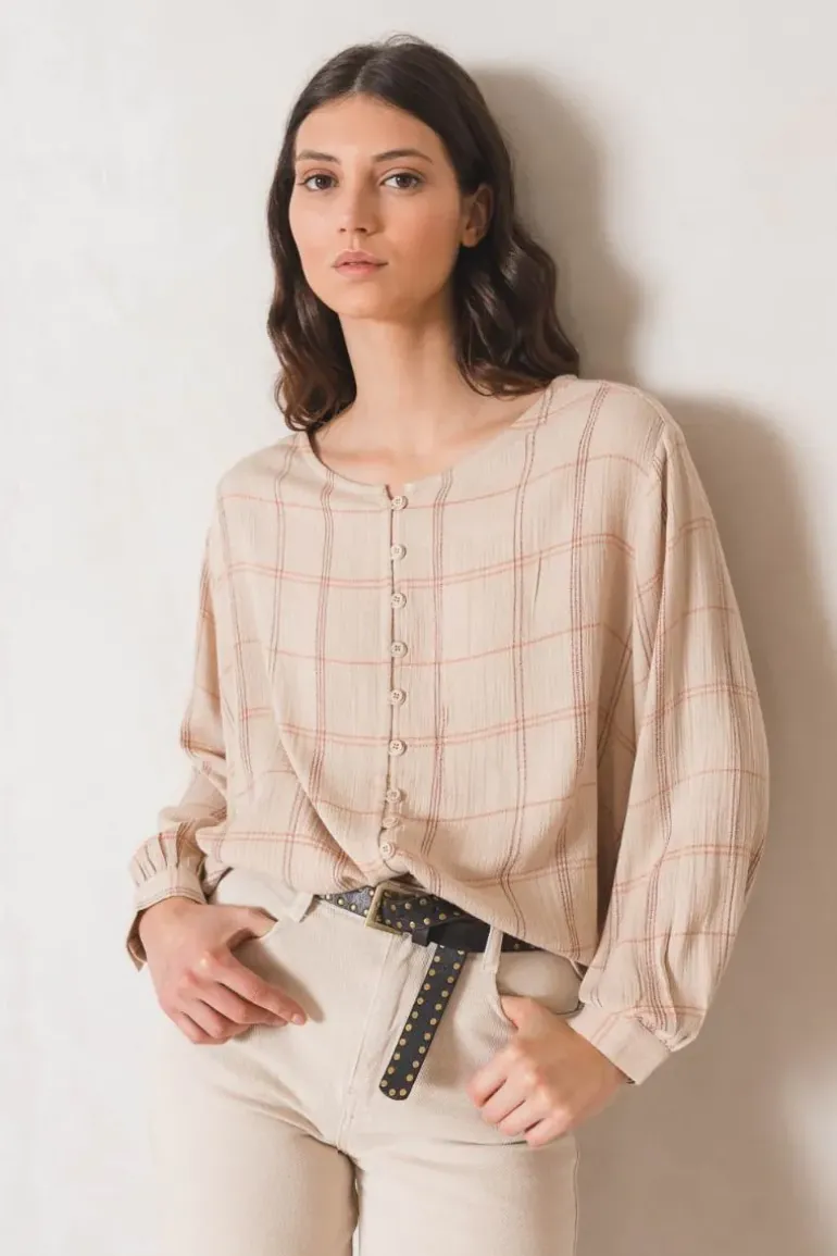 Indi And Cold Terra Shirt In Check