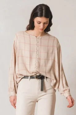 Indi And Cold Terra Shirt In Check