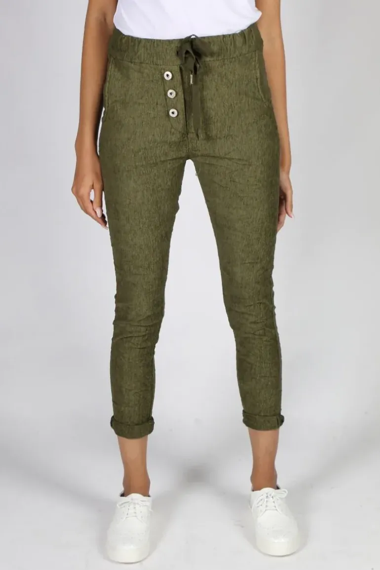 Italian Closet Jogger Pant In Forest