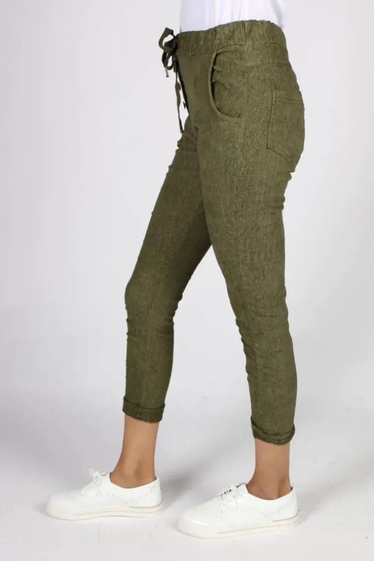 Italian Closet Jogger Pant In Forest