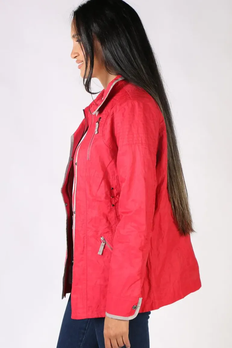 Jubilee Coat By Verge In Red