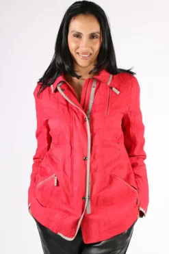 Jubilee Coat By Verge In Red