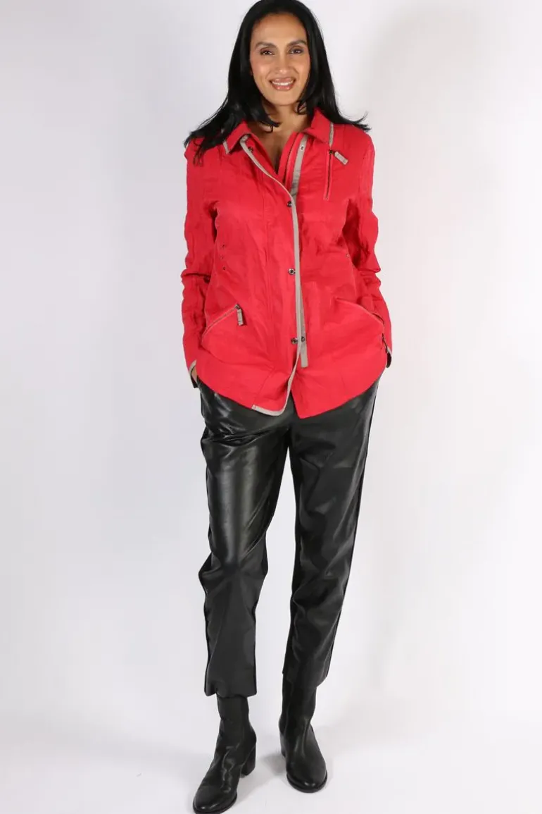 Jubilee Coat By Verge In Red