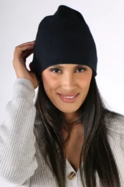 Kapeka Classic Beanie In Ink