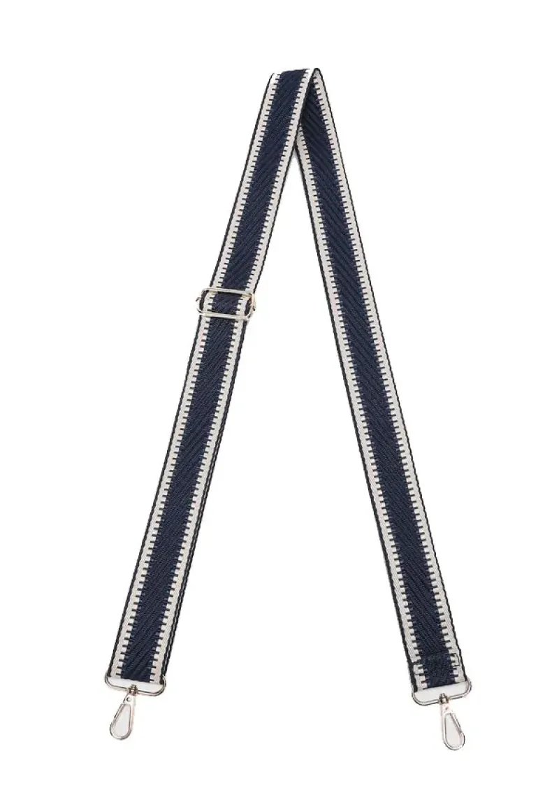 Kiki Bag Strap By Louenhide In Navy