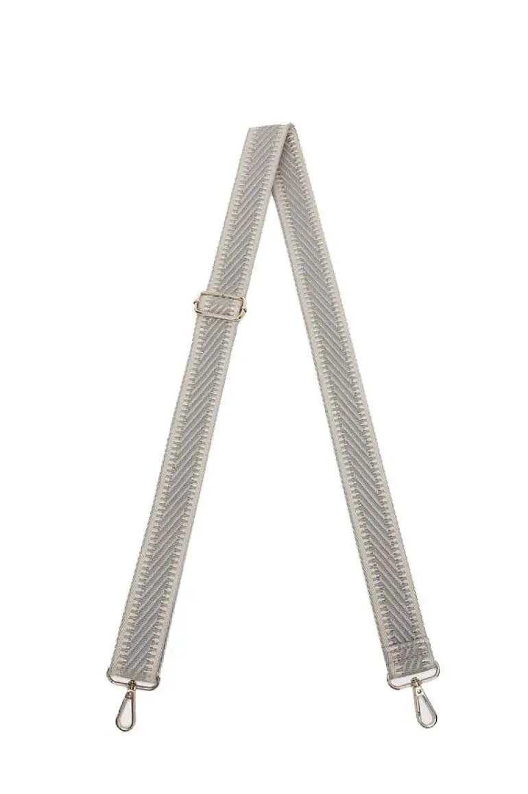 Kiki Bag Strap By Louenhide In Grey