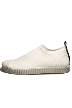 Knitted Sand Shoe By Carrano In White