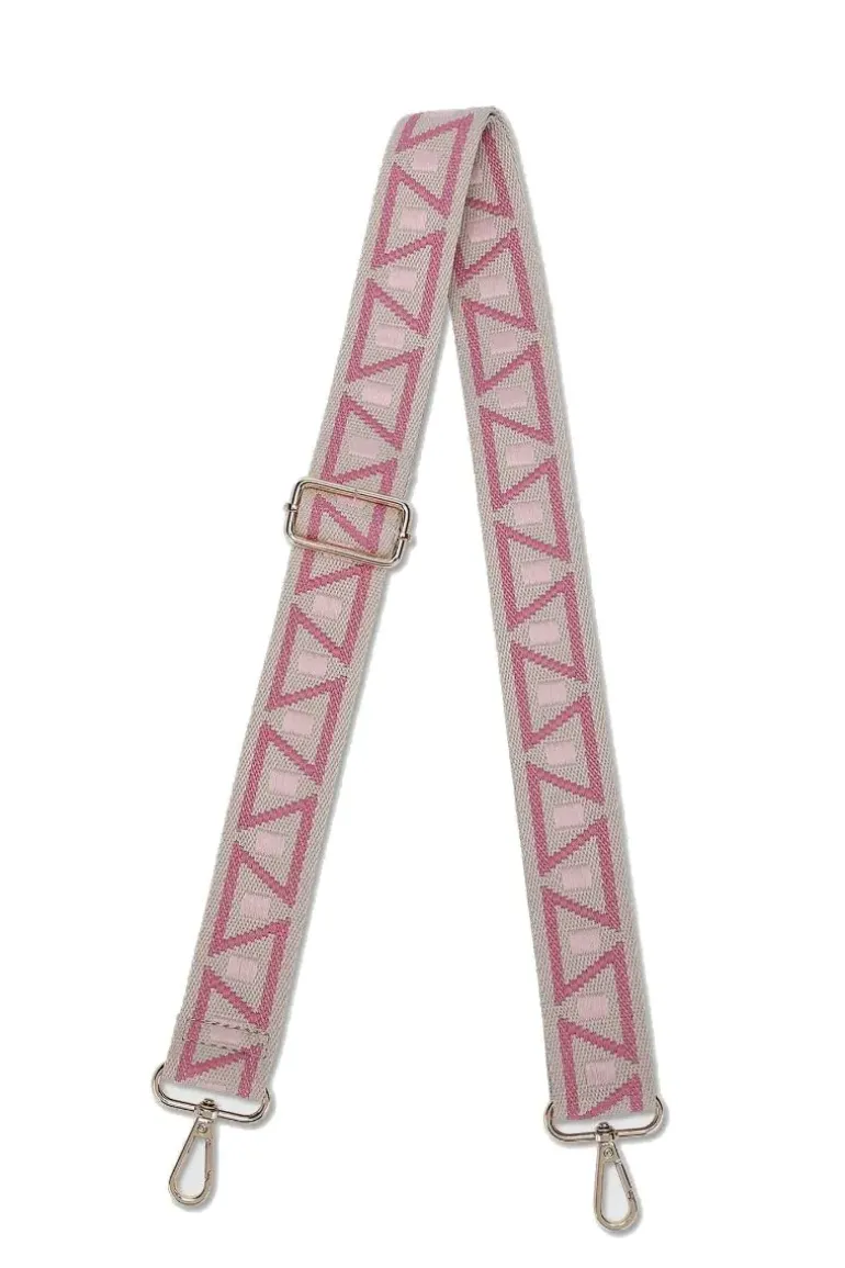 Kubi Bag Strap By Louenhide In Rose