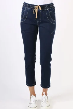 Lania Boyfriend Jean In Dark Denim