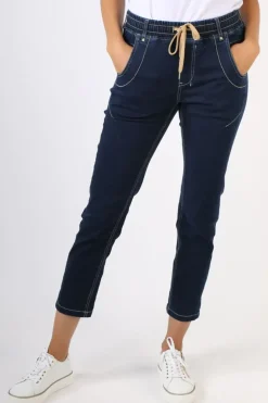 Lania Boyfriend Jean In Dark Denim