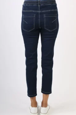 Lania Boyfriend Jean In Dark Denim