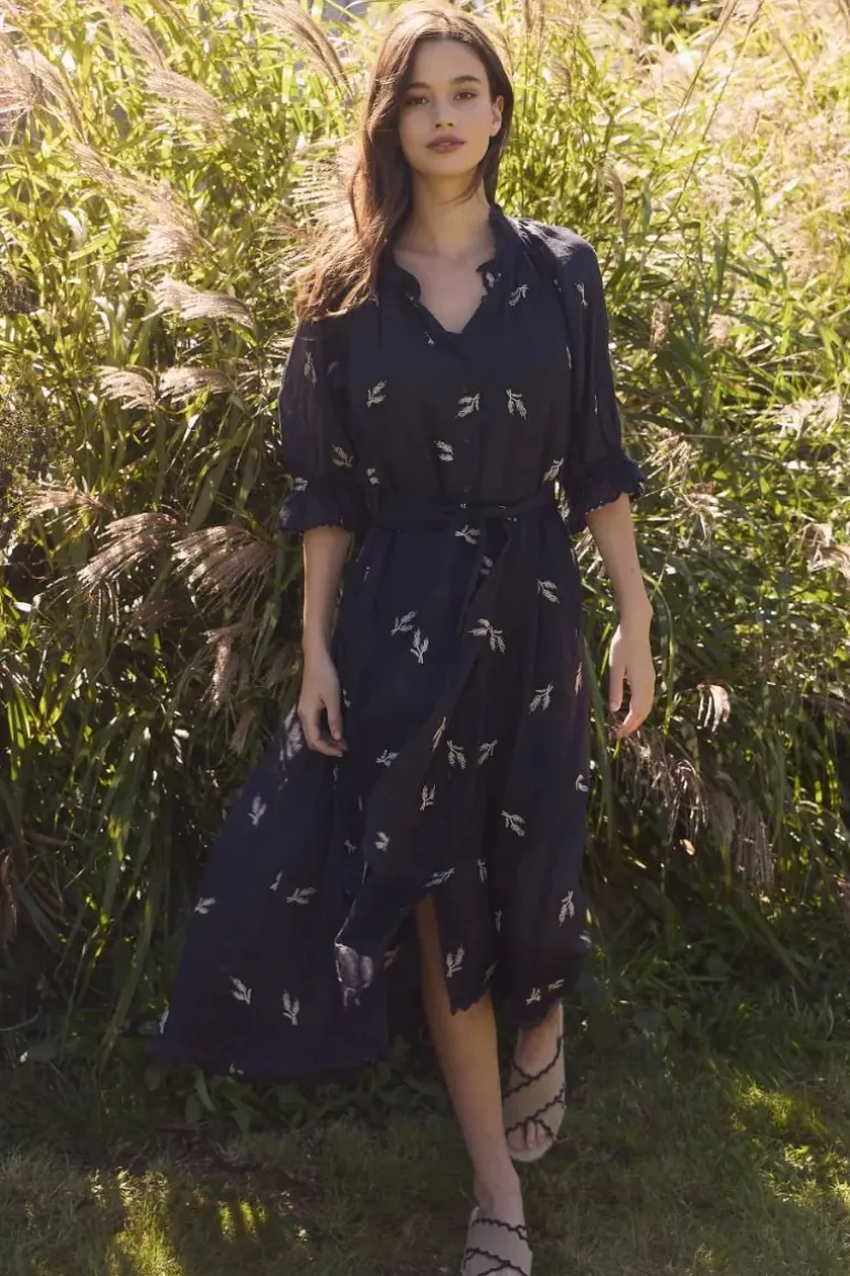 Lania Catalina Dress In Navy